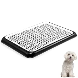 Mifoci 1 Pcs Dog Pee Pad Holder Potty Tray Portable Dog Litter Box Toilet Training for Small Medium Large Pet Puppy Indoor Outdoor