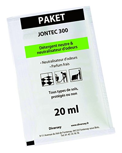 TASKI Jontec 300 Paket - Détergent neutre professionnel concentré pour sols - 250 dosettes de 0,2L