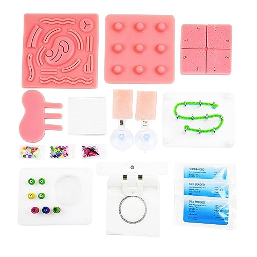 Image of Animal Abdominal Cavity Flat Trainer Simulator Training Box Teaching Module Kits with 30 Camera, V2 Handle Pliers