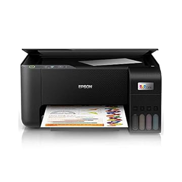 Epson, Multifuncional, EcoTank L3210 - Tanque de Tinta Colorida, USB, Bivolt 50-60 Hz