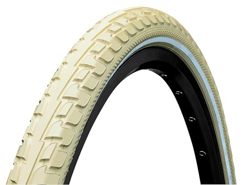 Continental Fahrradreifen 37-622 Ride Tour Creme Reflexstreifen Draht