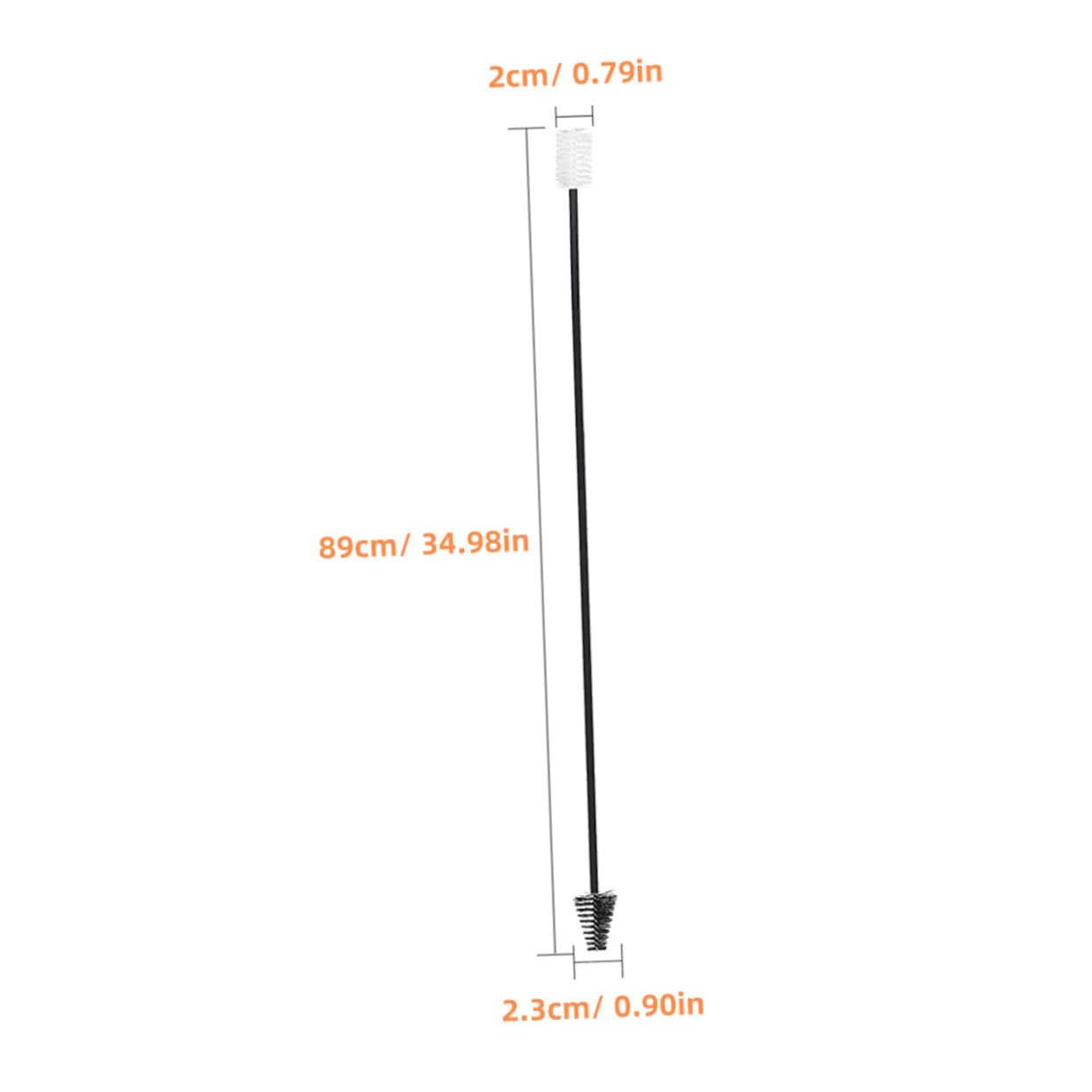 FUNOMOCYA Dual-ended Saxophone Cleaning Brush Flute Care Tool Tenor Instruments Deformable Resistant Performance