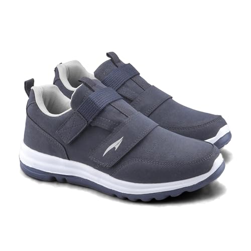 Image of ASIAN Men's Walking Shoes | Lightweight Comfort with Velcro Closure | Cushioned Support & Anti-Slip Sole | Ideal for Daily Walking & Long Hours