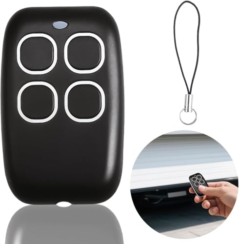 Mando de Garajes Puerta 4 en 1 Universal Multifrecuencia 280-868 Mhz Distancia Telecomando Rolling Code Clonador Autoaprendizaje Compatible con CAME TOP432EV/ NA/EE con Lista de Compatibilidad
