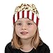 Binienty Popcorn Childrens Beanie Fashion Winter Hat for Girls Boys Ear Cover Cap for Extreme Cold, Kids Adjustable Cuff Sports Beanies for Skiing Snowboarding and Play