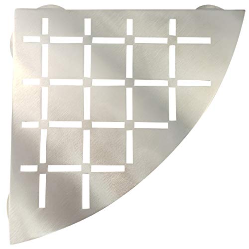 🔥 FROSCH Stainless Steel Shower Shelf, Corner - Quadrant (Brushed)