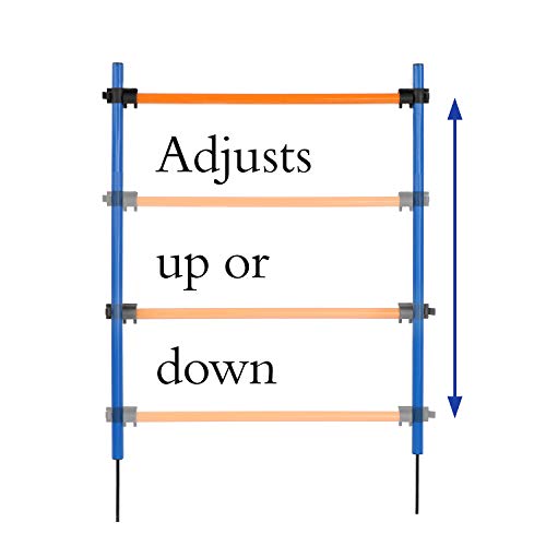 MiMu Dog Agility Equipment - Dog Jumping Hurdles Dog Obstacle Course Agility Set, Dog Agility Training Equipment