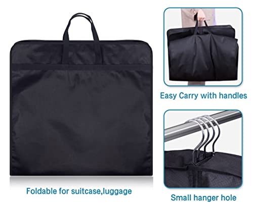 Kimbora 60" Dress Garment Bags For Hanging Clothes Travel, Gusseted Garment Bags For Closet Storage With Handles For Long Gowns, Coats（3 Packs） #TOP5