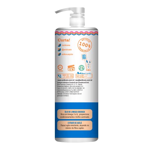 Mascara Widi Care Juba Butter Oil Manteiga 500g Nutrição