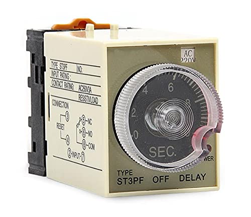 Relais de temporisation ST3PF pour automatisme de ventilation de garage
