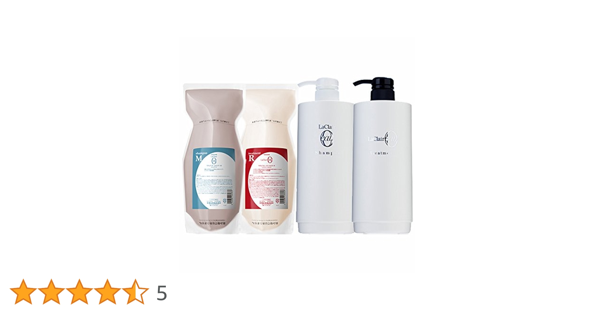 ラクレア　オーシャンプー&トリートメント Amazon | タマリス ラクレア オー シャンプー M モイスト