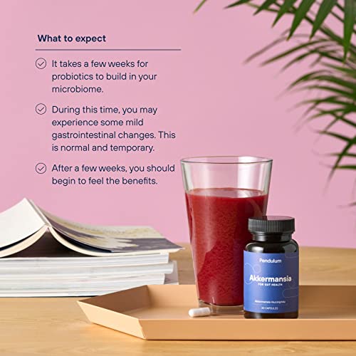Pendulum Akkermansia For Gut Health | The Only Brand With Live Akkermansia Muciniphila | A Probiotic Supplement For Women And Men | Supports Glp-1, Improves Digestive Health, With Prebiotic Fiber #TOP7