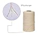 Tenn Well Cooking Twine, 3Ply 656Feet 1mm Food Safe Cotton Kitchen String Butchers Twine for Roasting, Trussing Turkey, Tying Meat, Making Sausage, Baking and More
