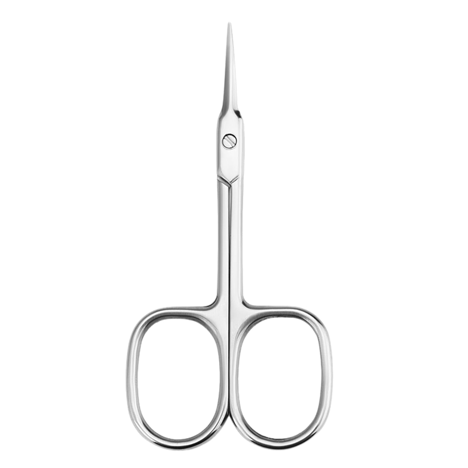 Stainless Steel Cuticle Nail Scissors, Sharp Dead Skin Scissors, Manicure Small Pointed Beauty Cuticle Cutter, for Trimming Eyebrows, Nose Hair, Finger & Toe Nail Care