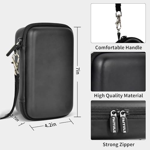PAIYULE Travel Case Compatible with R36Max/ R36Ultra Retro Handheld Game Console, Handheld Emulator Storage Holder Organizer, Android Game Console Carrying Bag (Box Only) by PAIYULE - Image 4