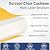 Topotdor Outdoor Chair Cushions Set of 2, 17"x16"x2" Waterproof Patio Chair Cushions for Outdoor Furniture, Round Corner Outdoor Seat Cushions Color Fastness Chair Pads with Ties, Yellow