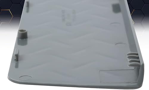 Miniatura 6 de PIT66 Cubierta de protección de asiento delantero Bisel para panel compatible con Ford F150 2011-2014, lado izquierdo del conductor, color gris