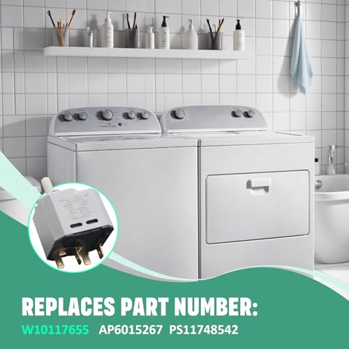 W10117655 Dryer Start Switch Compatible with Whirlpool Dryer Push by YUKGAMS - Image 2