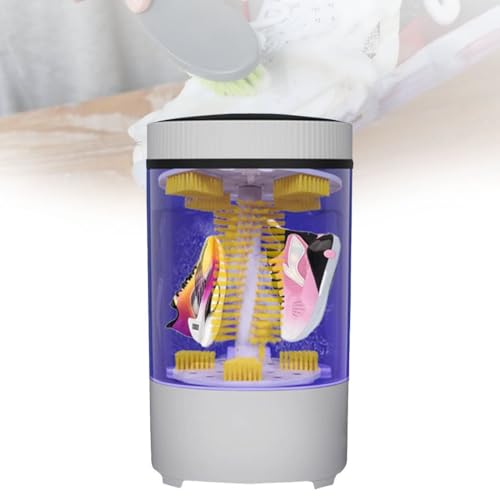 Gjbmxsm Lavadora Automática De Zapatos, Lavadora Portátil De Zapatos, Secadora Para Zapatillas Y Todo Tipo De Zapatos, Máquina De Limpieza De Zapatos, Limpieza Envolvente 360 ,White Gjbmxsm Lavadora Automática De Zapatos, Lavadora Portátil De Zapatos, Secadora Para Zapatillas Y Todo Tipo De Zapatos, Máquina De Limpieza De Zapatos, Limpieza Envolvente 360 ,White