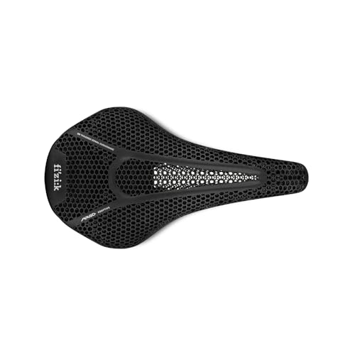 Fizik Vento Argo R3 Adaptive,3D Printed Short-Nose Bike Saddle, Black, 150mm by Fizik - Used condition - US$212.52