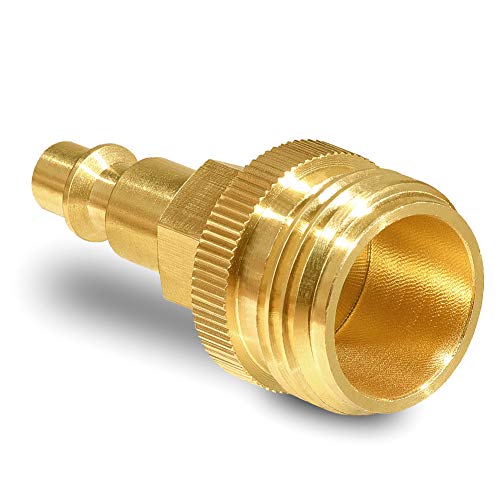 2 PCS Winterize Blow Out Plug with 1/4" Male Air Quick Connect Plug and