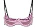 HO-Ersoka Conjunto de Ropa Interior Feminino 3 Piezas Sujetador Abierto Portaligas Tanga...
