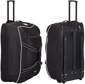 Avento Koffer Trolleytasche 80 cm 128 Liters Schwarz 1018989
