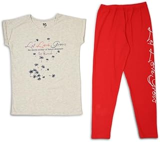 بيجاما بناتي قطن بتصميم مريح