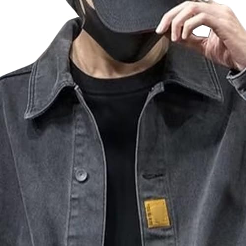 Chaqueta vaquera slim fit para hombre estilo vintage miniatura 2