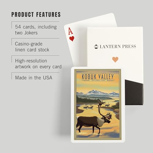 Baraja Poker Kobuk Valley National Park Alaska 52 Cartas miniatura 3