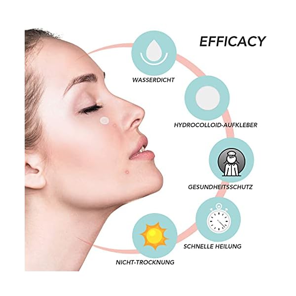 AUSLKA-160-PatchBlemish-Pimple-Patches-Zit-Stickers-Blemish-Spot-Patch-Hydrocolloid-Blemish-Dots-for-Face AUSLKA (160 Patch) Acne Pimple Patches, Zit Stickers, Blemish Spot Patch, Hydrocolloid Acne Pimple Patch for Face Zit…