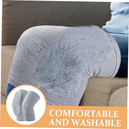 image for HEALEEP 1pair Portable Knee Sleeves for Warmth and Support Elastic Kne