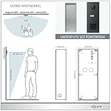 Goliath Hybrid | IP | Full-HD Video Türsprechanlage | App | 1-Fam | 1 x Full-Touchscreen 10