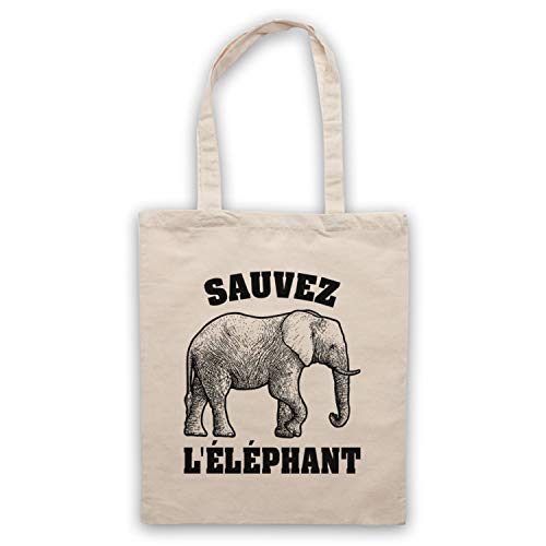 Sac d'emballage Save The Elephant pour vos courses et sorties