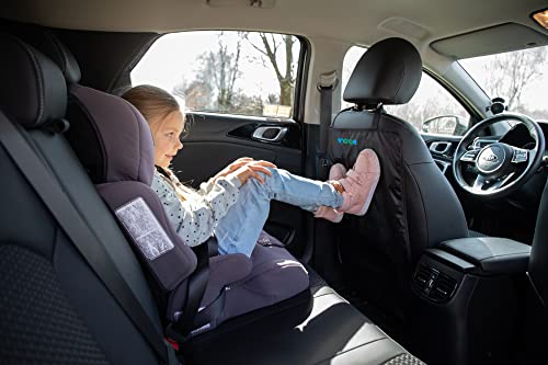 Enovoe Back Seat Protector For Kids - 2 Pack - Premium Quality Car Kick Mats - Best Waterproof Protection For Upholstery From Dirt, Mud, Scratches - Extra Large Car Seat Protector Back Of Driver Seat #TOP3