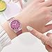 Genérico Dazzling Watch Quartz Watch Plastic Dial Women's Watchband Quartz Colors Women's Watch Automático Plata Mujeres Oro Relojes Imagen de Genérico Dazzling Watch Quartz Watch Plastic Dial Women's Watchband Quartz Colors Women's Watch Automático Plata Mujeres Oro Relojes