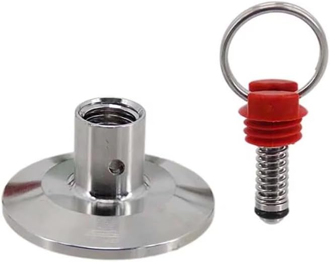 1.5" Tri Clamp End Cap with Adjustable Pressure Relief Valve PRV - Perfect for Beer, Wine, Kombucha and Dairy 1pc(35psi)