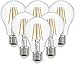 Produktbild LED Glühbirne E27,6W LED E27 Warmweiss,540 Lumen Filament Lampe, ersetzt 60W Glühfadenlampe, 2700K Warmweiß Glühbirnen E27,6er Pack