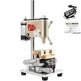 PioMue Präzisions-Uhrenbohrmaschine, Tischbohrmaschine für Uhrmacher, Variable Drehzahl,...