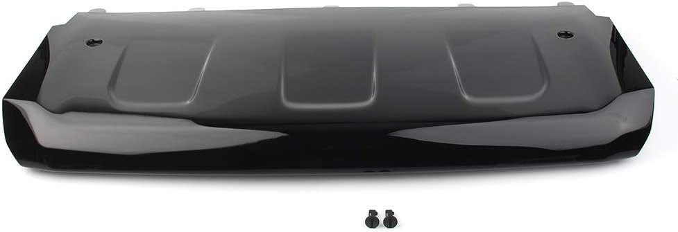 Cnardg24 Car Front Bumper Guard Skid Plate Towing Protector For Jaguar F-PACE SPORT 16-2020 ABS Black
