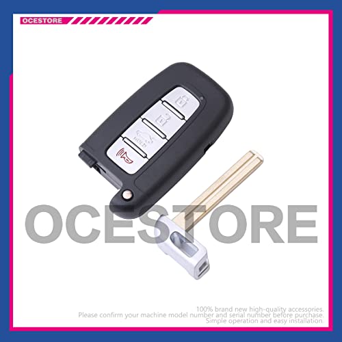 Télécommande SY5HMFNA04 entrée sans clé 4 boutons compatibles Soul Forte