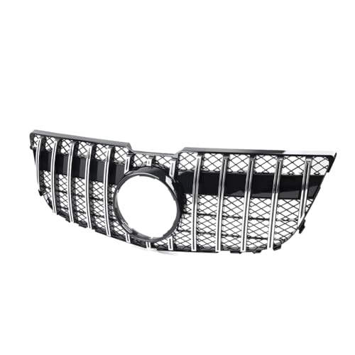 Cndoci37 Front Bumper Grille GTR Style Hood Grill For Mercedes Benz GLK Class X204 Facelift GLK250 GLK300 2013-2015 ABS Chrome