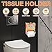 Slot Machine Toilet Paper Holder, Toilet Roll Dispenser, Space Saving Tissue Mount Holder Retro Design Easy to Install Add Fun for Bathroom Camping Trailers