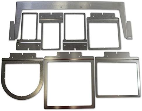 Original Fast Frames X-Change 7 in 1 Hoops for Brother Entrepreneur Pro PR1000e PR1000 & Baby Lock Enterprise BNT10L BNT10 Ten Needle Embroidery Machines & World Weidner Sticky Stabilizer 10"x10Yds Roll