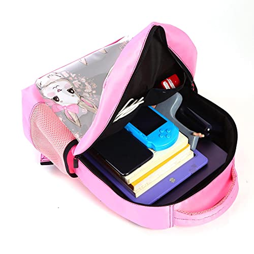 Sac à dos enfants rose allégeant le dos à l'école primaire - 5