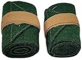 WWI US & British Army Puttees – Repro Wool Leg Wraps - RedBritish WW1 Long Puttees/British Wool Leggings Wraps / WW1 British Leg Wraps Gear (Green)
