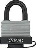 OUTDOOR: Robustes Schloss, ideal für den Außenbereich - z.B. zur Sicherung auf Baustellen, im Wald, Garten und im Umfeld von Maschinen