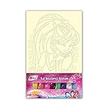 Färbung Karton Euro Flora Winx Club Salz Malerei Karte 16 x 24 Cm Asorti