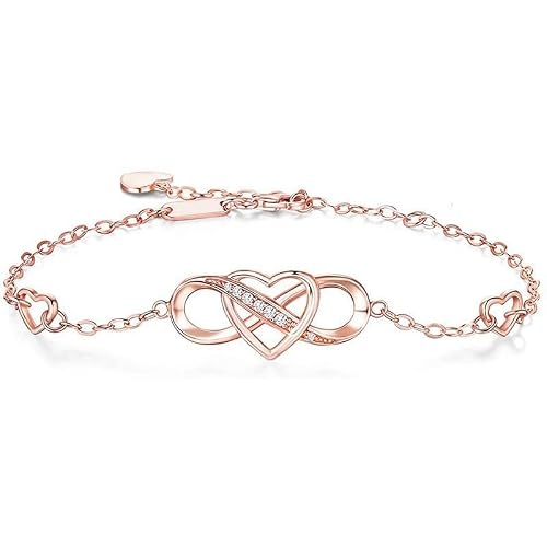 StyleJella Infinity Heart Anklet