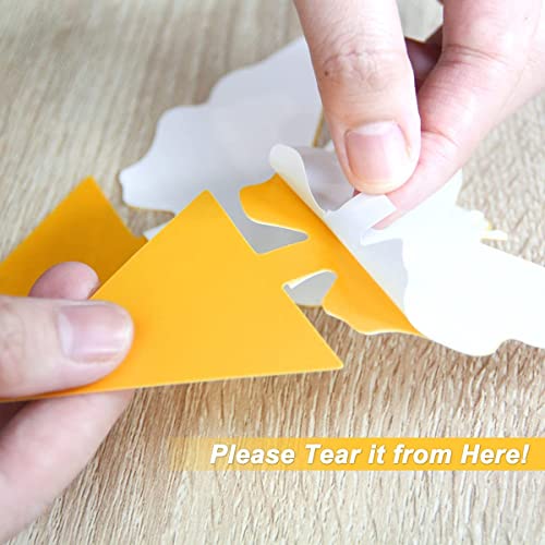 Fruit Fly Sticky Traps, Sticky Traps For Bugs 96 Pack Yellow Double Side Sticky Trap With Shovel For Gnat, Fruit Fly, White Fly, Aphid, Leaf Miner #TOP2